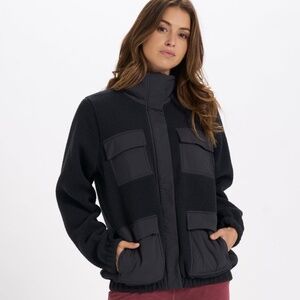 Vuori Women’s Utility Sherpa Jacket Black